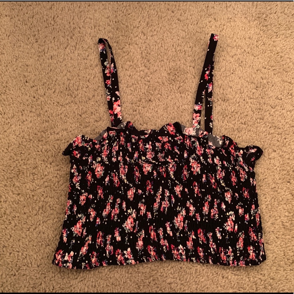 Black Cami Crop Top